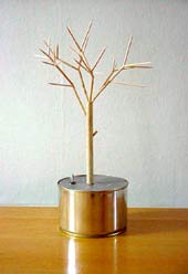 Kinetic Tree model, study for One Minute to Love.
