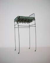 Moon Bed, maquette.