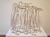 Ooowh!, penguins installation, side view (right).