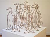 Ooowh!, penguins installation, quarter view 2.