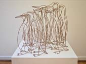 Ooowh!, penguins installation, side view (left).